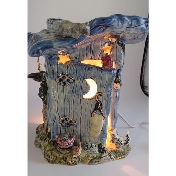 2001 Kimberly Designs Outhouse Tea Light Votive Holder Decorative Collectible - Picture 8 of 10